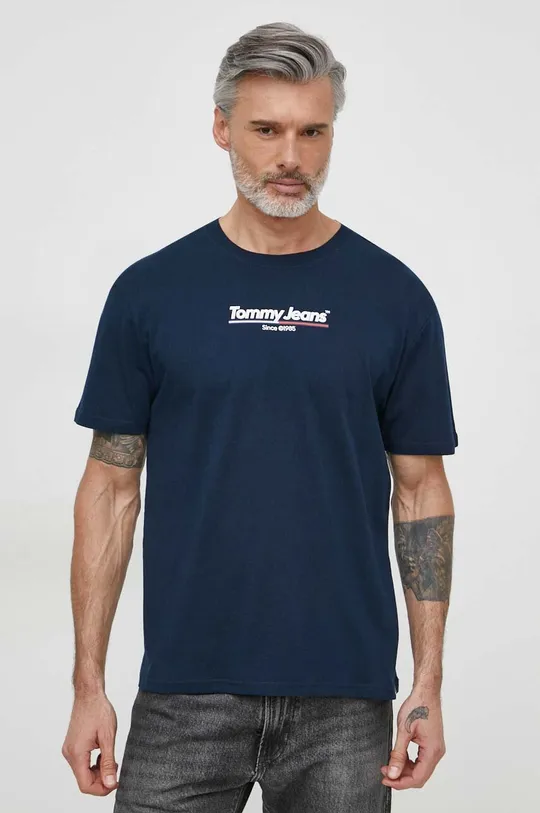 Bombažna kratka majica Tommy Jeans 100 % Bombaž