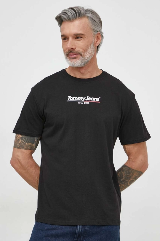 Tommy Jeans t-shirt bawełniany 100 % Bawełna