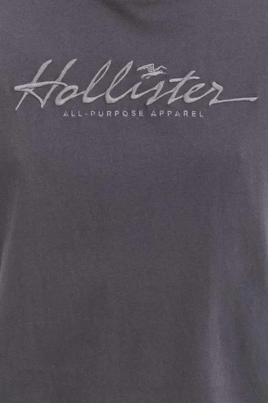 Bombažna kratka majica Hollister Co. Moški