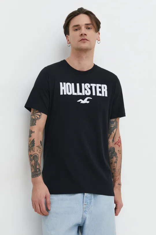 Pamučna majica Hollister Co. 5-pack bijela