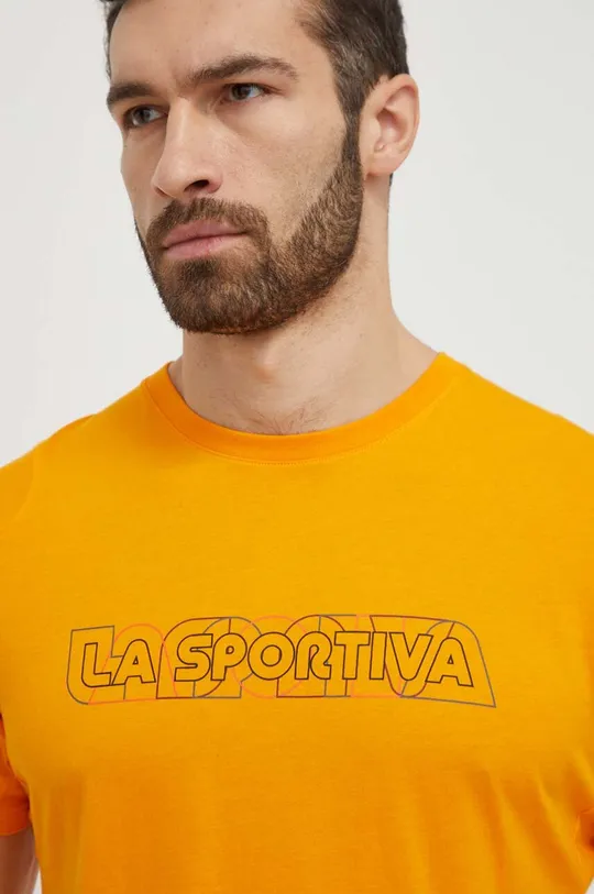 narancssárga LA Sportiva t-shirt Outline