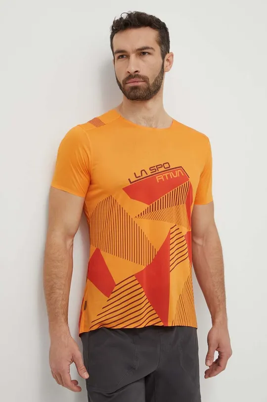 πορτοκαλί Αθλητικό μπλουζάκι LA Sportiva Comp Ανδρικά