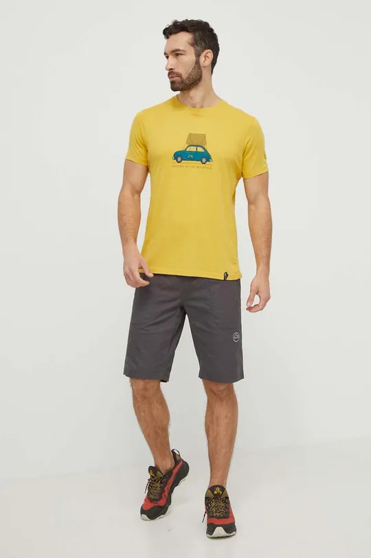 LA Sportiva t-shirt Cinquecento żółty