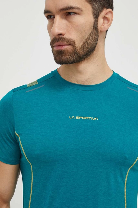 zielony LA Sportiva t-shirt sportowy Tracer Męski