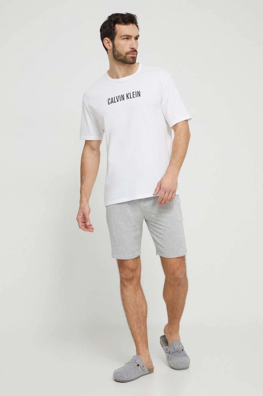 bianco Calvin Klein Underwear t-shirt lounge in cotone Uomo