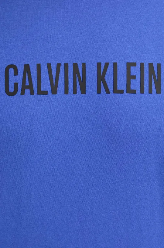 блакитний Бавовняна футболка лаунж Calvin Klein Underwear