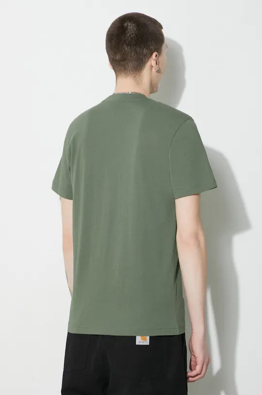 Bavlněné tričko Napapijri S-Iaato Hlavní materiál: 100 % Bavlna Stahovák: 95 % Bavlna, 5 % Elastan