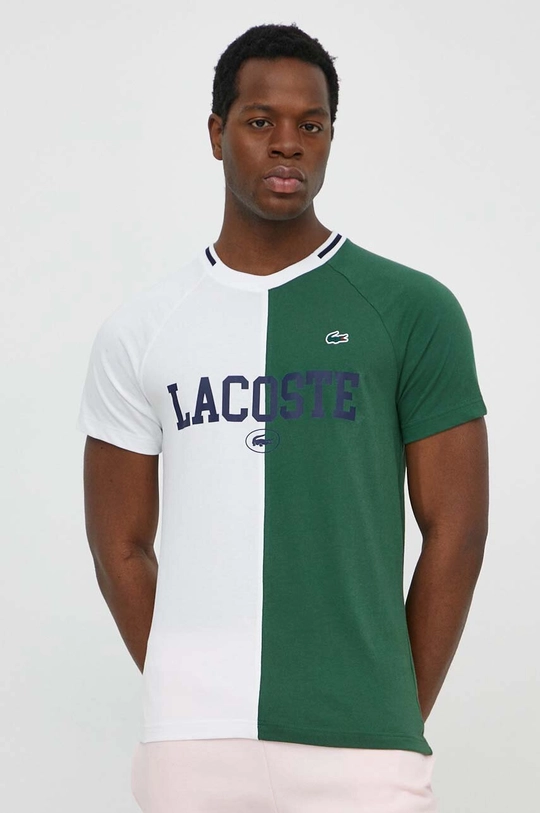 biały Lacoste t-shirt Męski