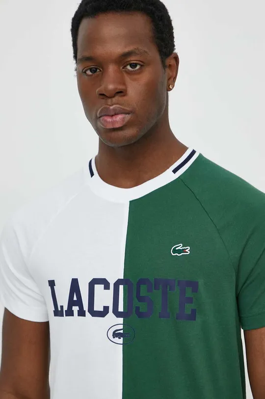 fehér Lacoste t-shirt