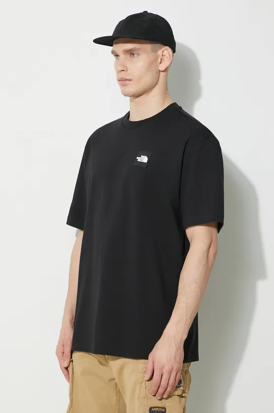 black The North Face cotton t-shirt M Nse Patch S/S Tee