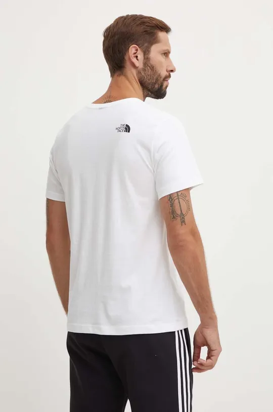 The North Face pamut póló M S/S Easy Tee 100% pamut