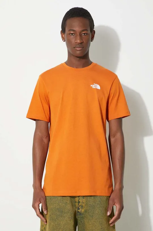 The North Face t-shirt in cotone M S/S Redbox Tee 100% Cotone