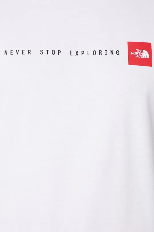 Хлопковая футболка The North Face M S/S Never Stop Exploring Tee
