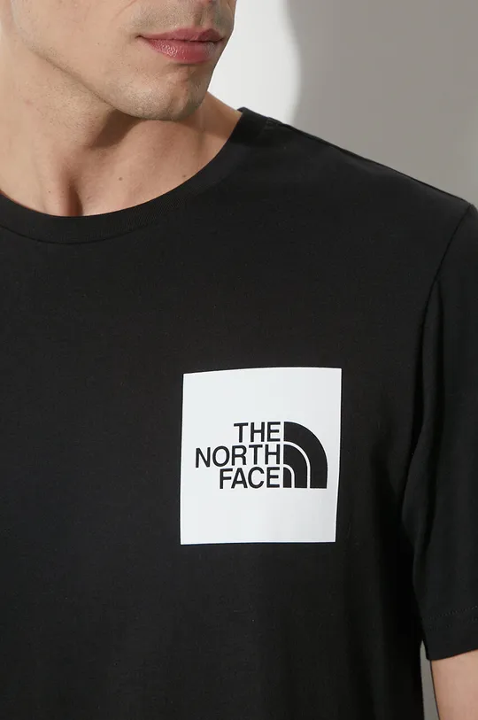 Хлопковая футболка The North Face M S/S Fine Tee