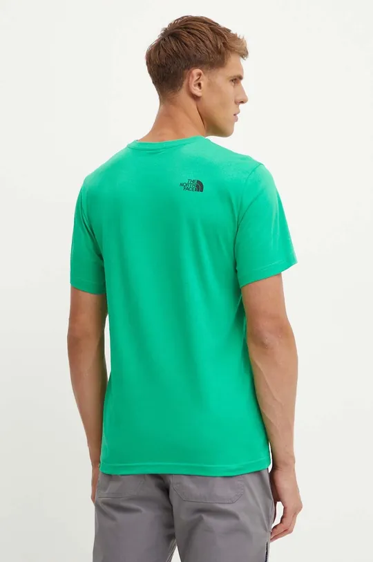 Μπλουζάκι The North Face M S/S Simple Dome Tee 60% Βαμβάκι, 40% Πολυεστέρας