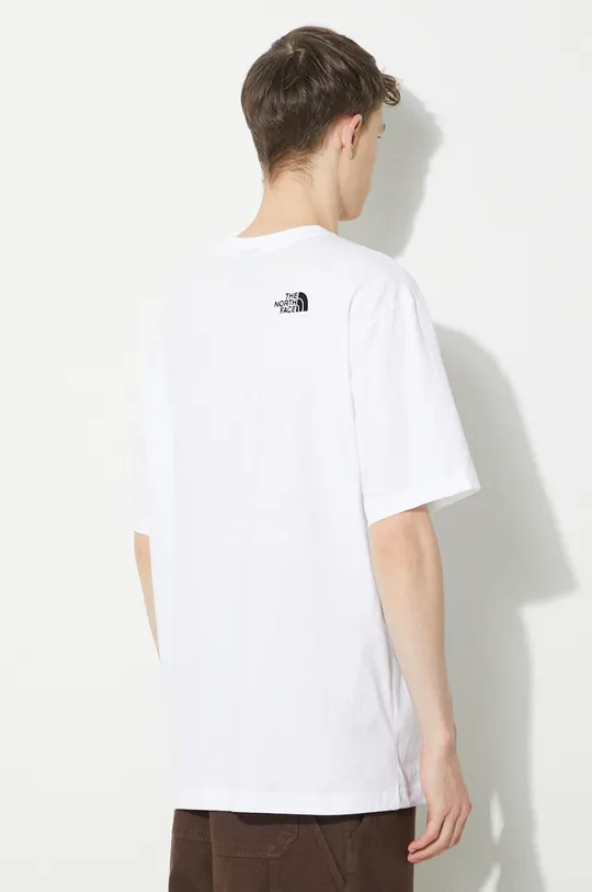 The North Face pamut póló M S/S Essential Oversize Tee 100% pamut