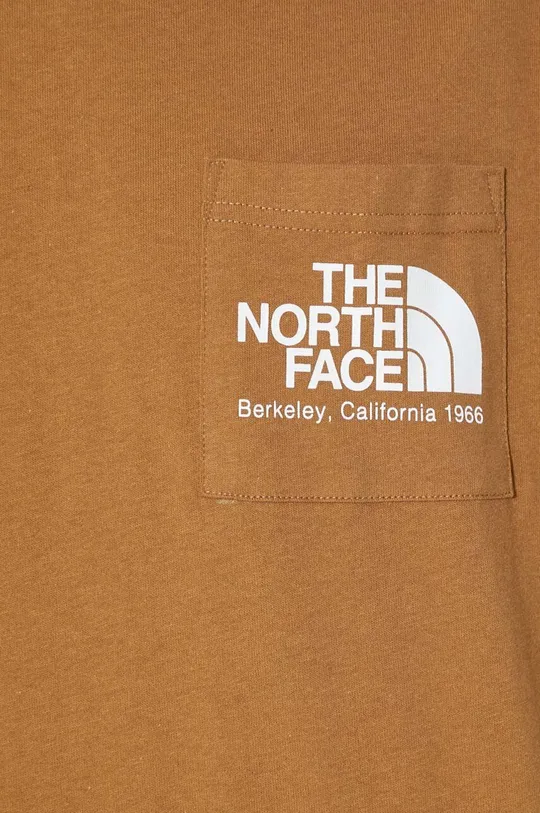 Βαμβακερό μπλουζάκι The North Face M Berkeley California Pocket S/S Tee Ανδρικά