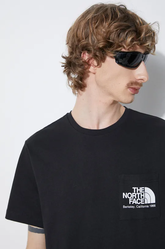 Хлопковая футболка The North Face M Berkeley California Pocket S/S Tee Мужской