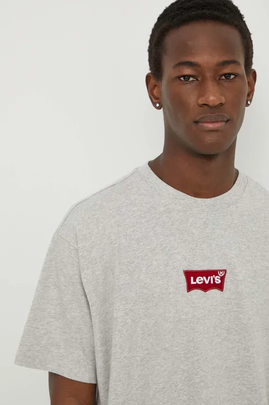 siva Pamučna majica Levi's Muški