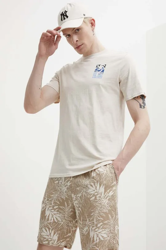 Protest t-shirt in cotone Prtrocha beige