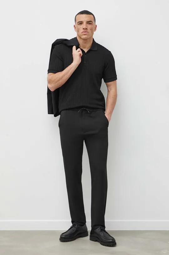 Bruuns Bazaar pulóver fekete