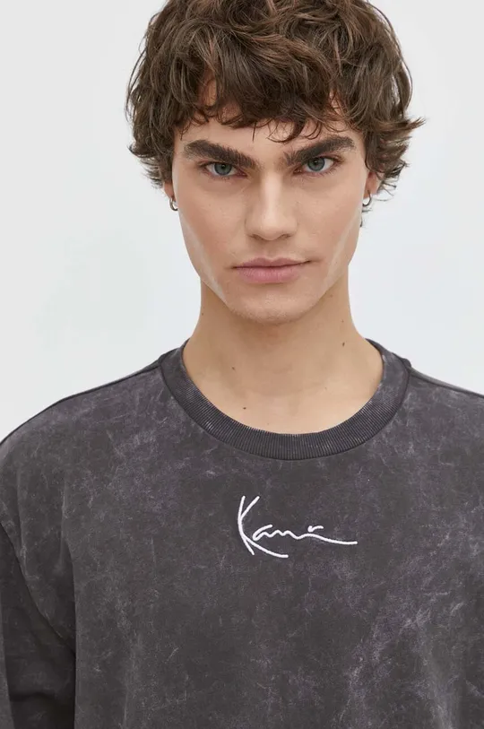 grigio Karl Kani t-shirt in cotone