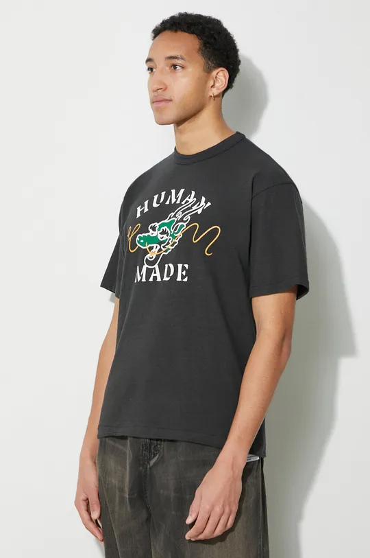 nero Human Made t-shirt in cotone Graphic