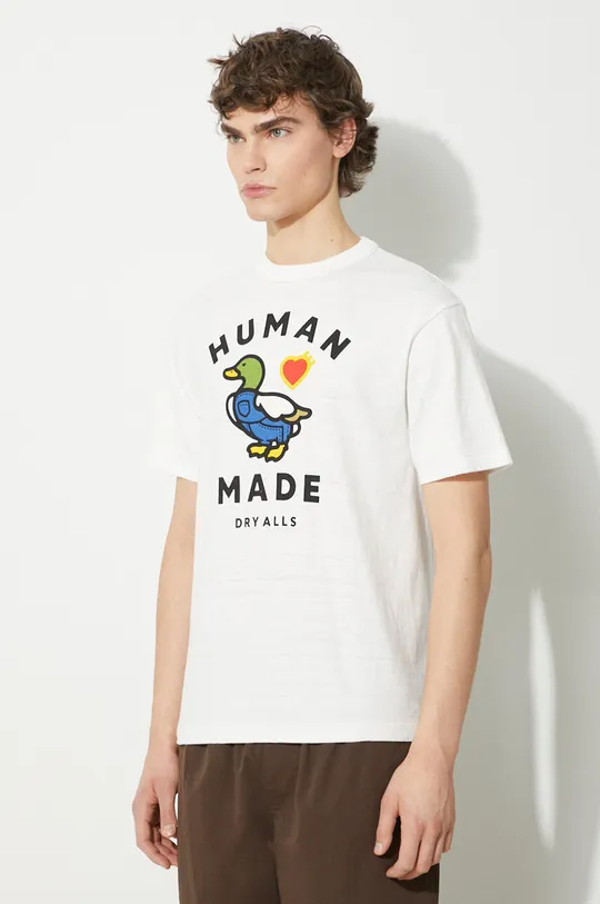Human Made t-shirt in cotone Graphic 100% Cotone