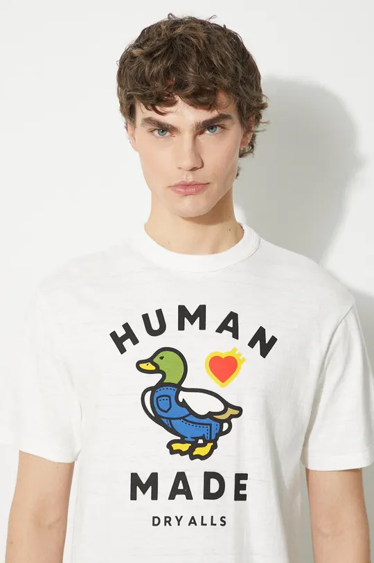 бял Памучна тениска Human Made Graphic