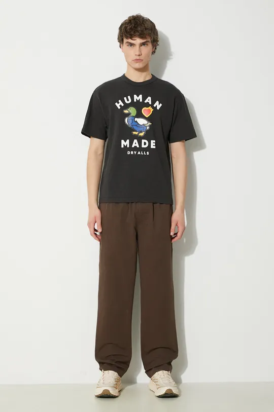 Human Made t-shirt in cotone Graphic nero