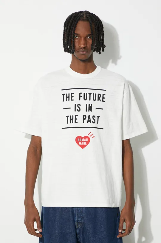 biały Human Made t-shirt bawełniany Graphic Męski