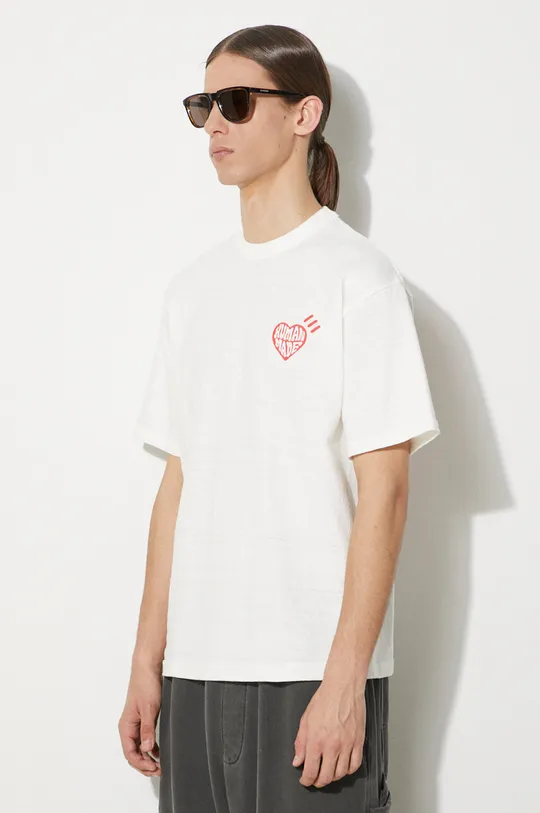 biały Human Made t-shirt bawełniany Graphic