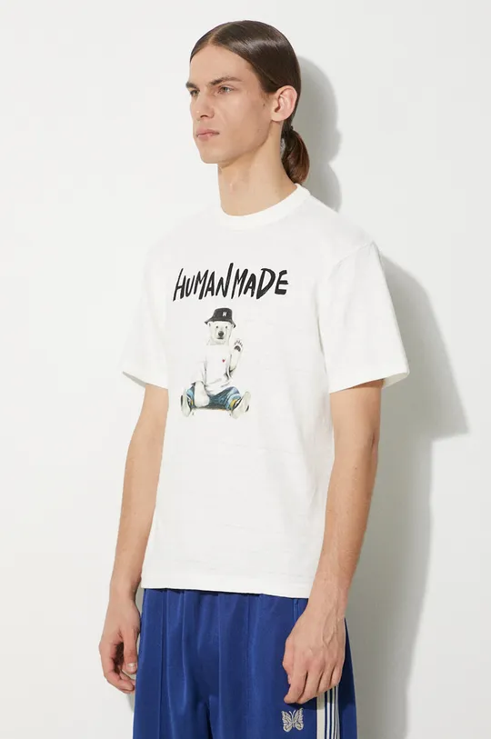 bílá Bavlněné tričko Human Made Graphic