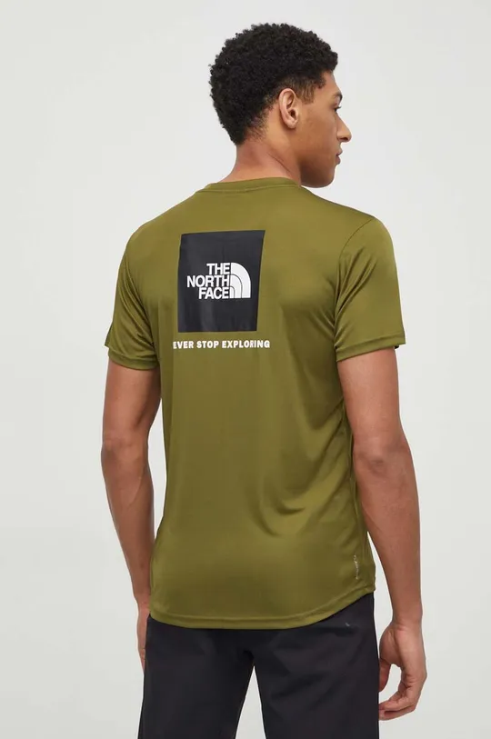 Αθλητικό μπλουζάκι The North Face Reaxion Red Box 100% Πολυεστέρας
