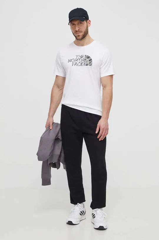 The North Face t-shirt in cotone bianco