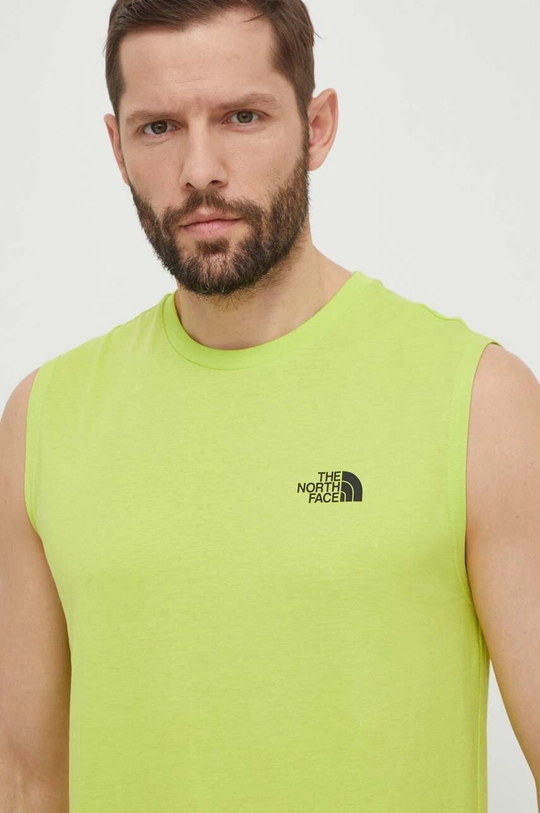 zöld The North Face t-shirt