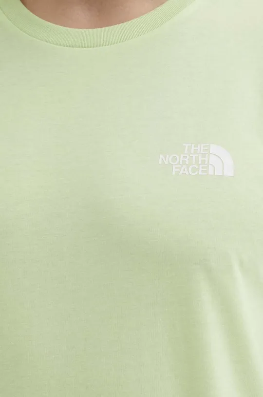 zöld The North Face t-shirt