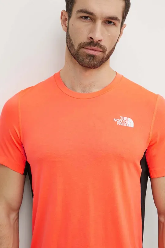 πορτοκαλί Αθλητικό μπλουζάκι The North Face Lightbright Ανδρικά