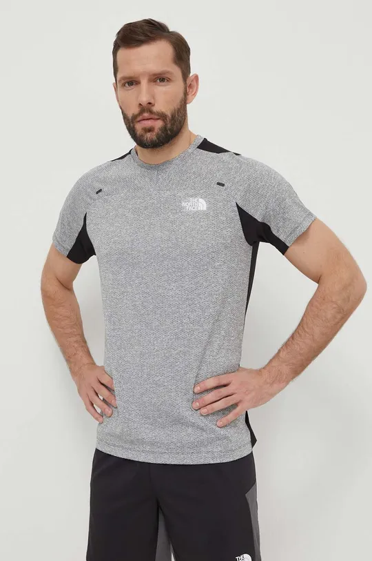 szary The North Face t-shirt sportowy Mountain Athletics Lab Męski