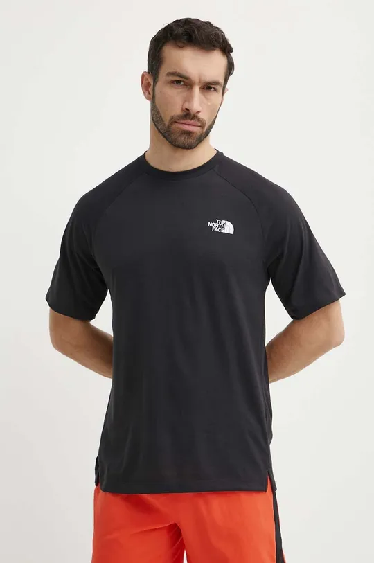 črna Športna kratka majica The North Face Foundation Moški