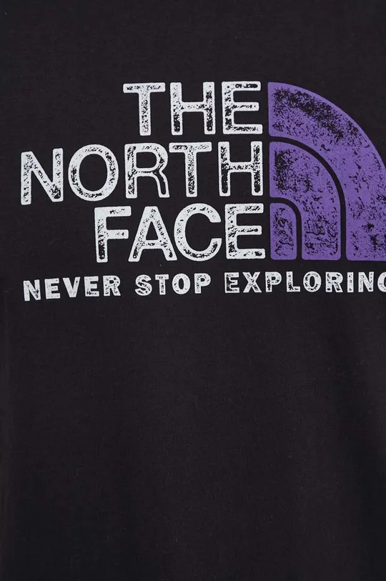 Βαμβακερό μπλουζάκι The North Face Ανδρικά