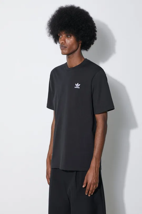 czarny adidas Originals t-shirt bawełniany Climacool