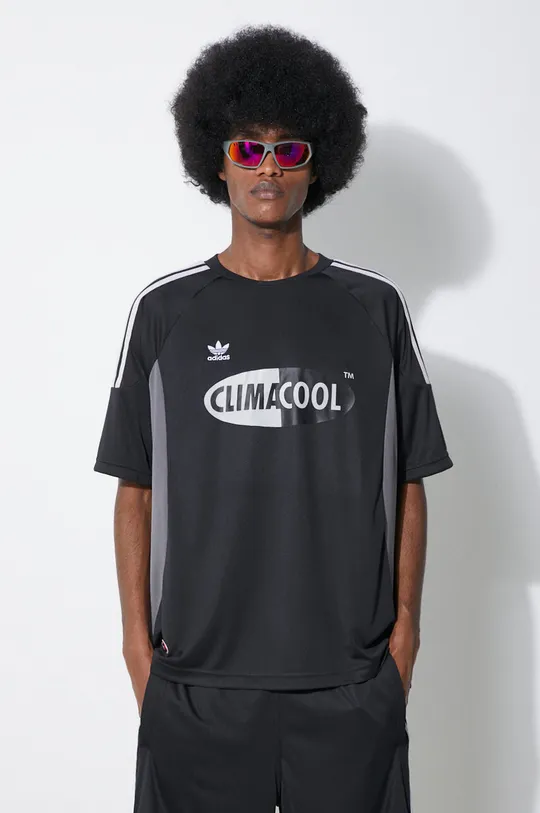negru adidas Originals tricou Climacool De bărbați