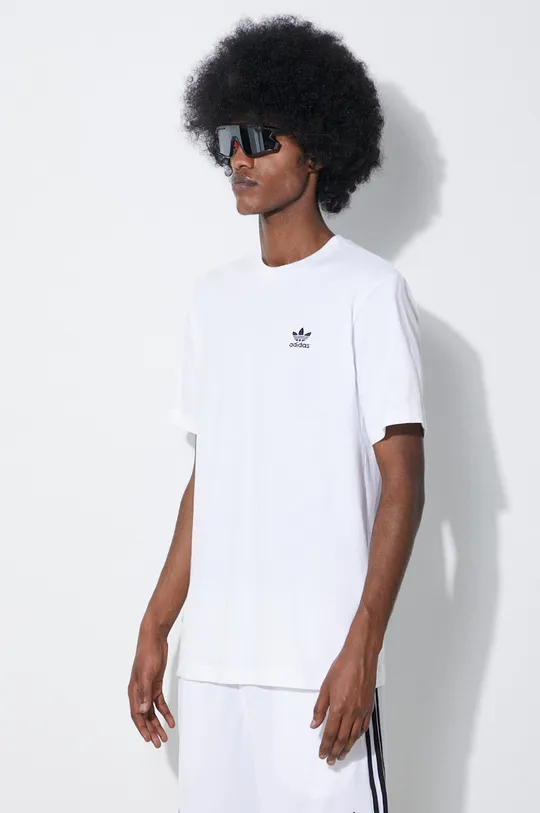 bílá Bavlněné tričko adidas Originals Climacool