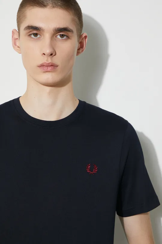 Fred Perry cotton t-shirt Crew Neck T-Shirt Men’s