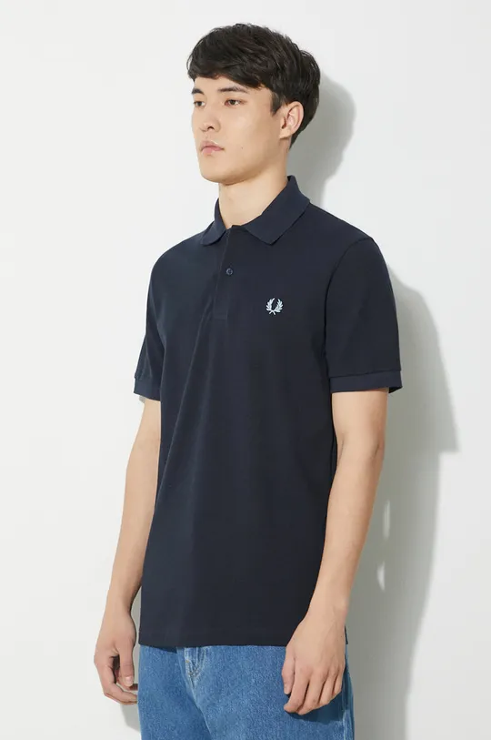 blu navy Fred Perry polo in cotone The Original Shirt