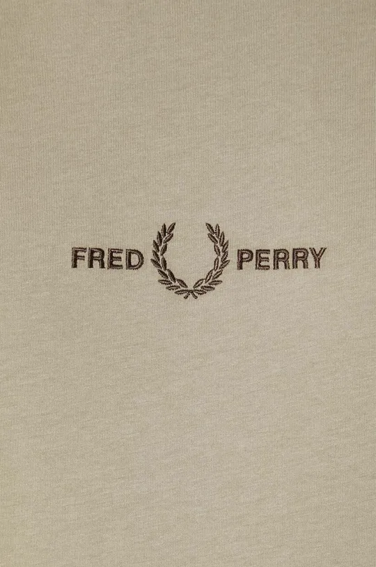 Βαμβακερό μπλουζάκι Fred Perry Embroidered T-Shirt