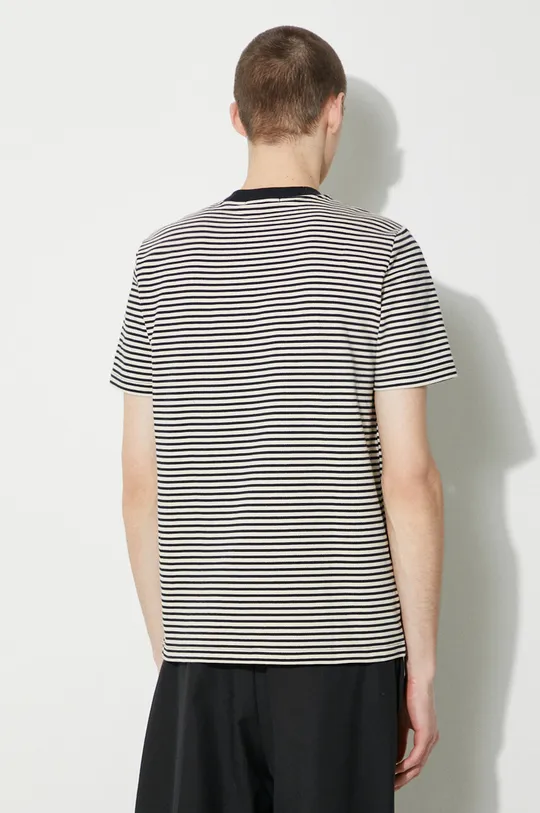 Fred Perry t-shirt in cotone Fine Stripe Heavy Weight Tee 100% Cotone