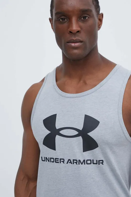 sivá Tréningové tričko Under Armour Sportstyle