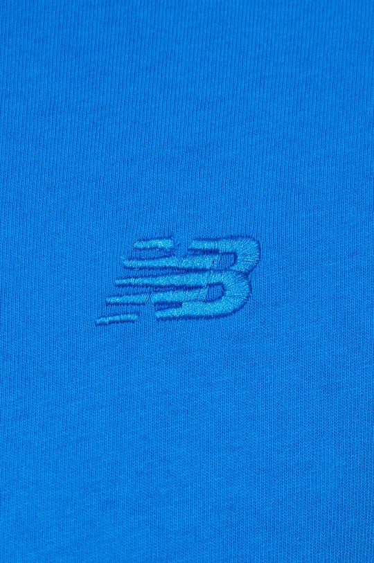 New Balance t-shirt bawełniany MT41533BUL Męski